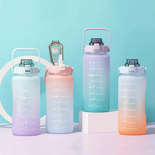 🥤✨ 1.5L Motivational Water Bottle