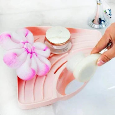 🛁✨ Multi-Functional Corner Shelf