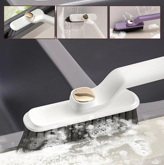 🧽✨ Multifunctional Rotating Crevice Cleaning Brush with Tweezer