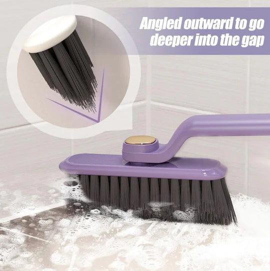 🧽✨ Multifunctional Rotating Crevice Cleaning Brush with Tweezer