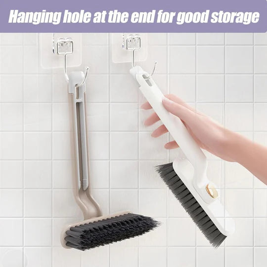 🧽✨ Multifunctional Rotating Crevice Cleaning Brush with Tweezer