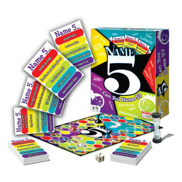 🃏🎉 Name 5 Card Game