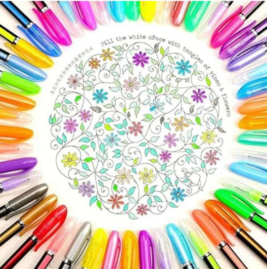 🌈✨ Neon Color Pen Set – 12 Pieces