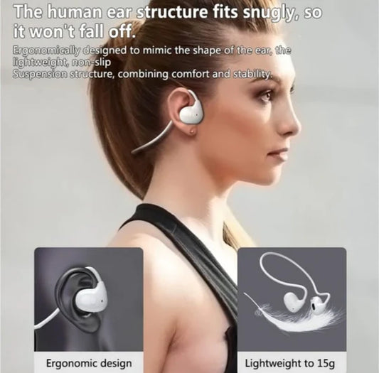 🎧 Open-Ear Wireless Stereo Earbuds