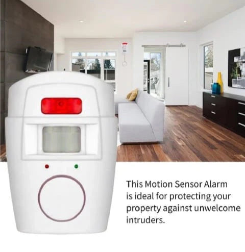 🚨 PIR Sensor Alarm – Wireless Motion Detection Security System