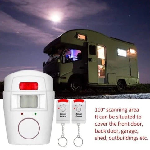 🚨 PIR Sensor Alarm – Wireless Motion Detection Security System