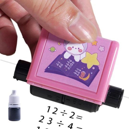 🧠✨ Magic Math Roller Stamp