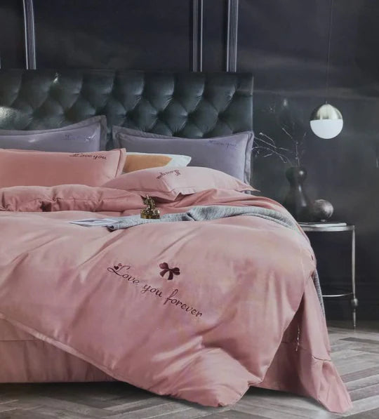 🌟 Queen Duvet Cover Set – 4 Piece
