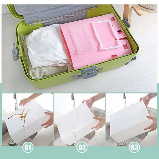 🧳 Plastic Storage Boxes – 6 Piece Set