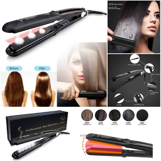 🔥 Professional Hair Salon Steam Styler 🔥