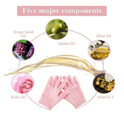 🧤 Professional Spa Moisturising Gel Gloves