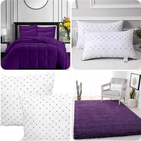 🛏️ Bedroom Basics Combo – Complete 10 Piece Set