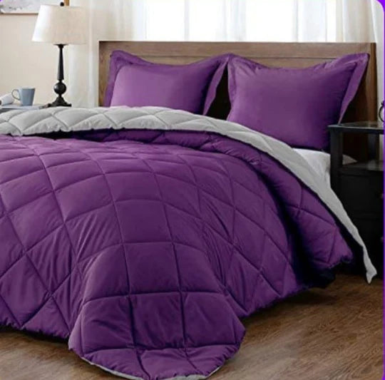 🔄 Reversible Comforter Combo – 5 Piece Set