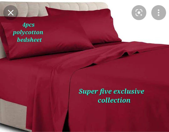 🌟 Super Five Exclusive Collection Sheet Set – 4 Piece