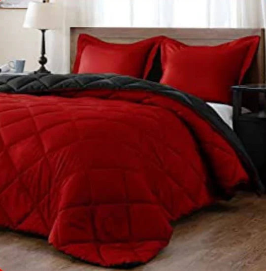 🔄 Reversible Comforter Combo – 5 Piece Set