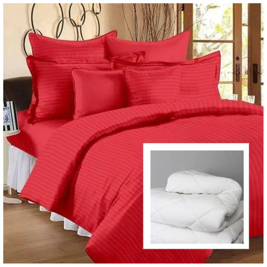 🛌 Luxury Duvet Cover Set with Inner – 6 Piece Comfort Upgrade