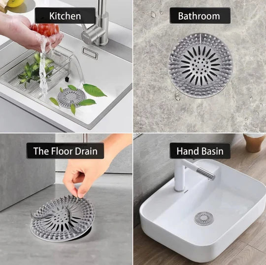 🚿 Round Silicone Drain Cover