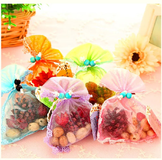 🌲 Scented Pine Cone Bag