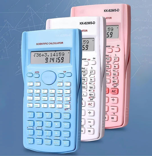 🧠📐 Scientific Calculator with Durable Hard Case