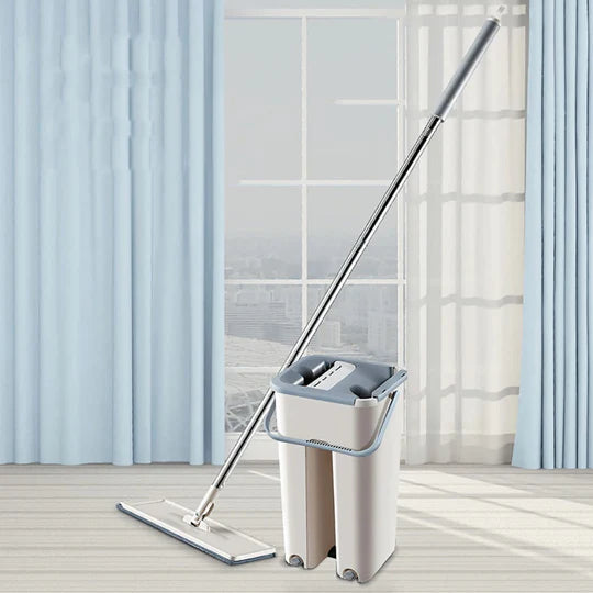 🧼✨ Scratch Net Mop with Bucket