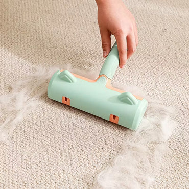 🐾 Self-Cleaning Electrostatic Hair Removal Brush