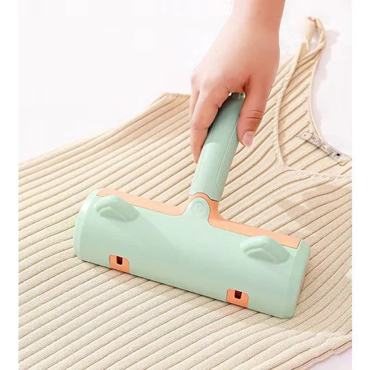 🐾 Self-Cleaning Electrostatic Hair Removal Brush