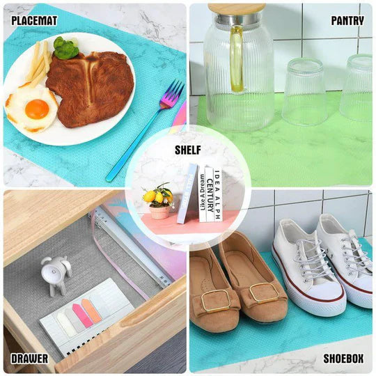 🧊 Silicone Fridge Mats – 12 Piece Set