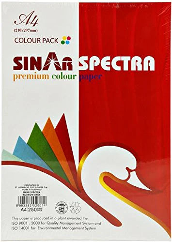 🌈 A4 Rainbow Premium Paper Pack – 100 Sheets of Colourful Creativity!