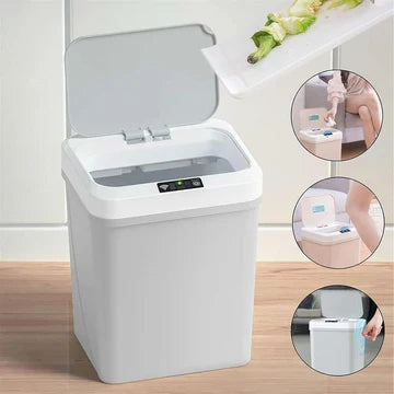 🗑️ Smart Sensor Trash Bin – Foldable & Touch-Free