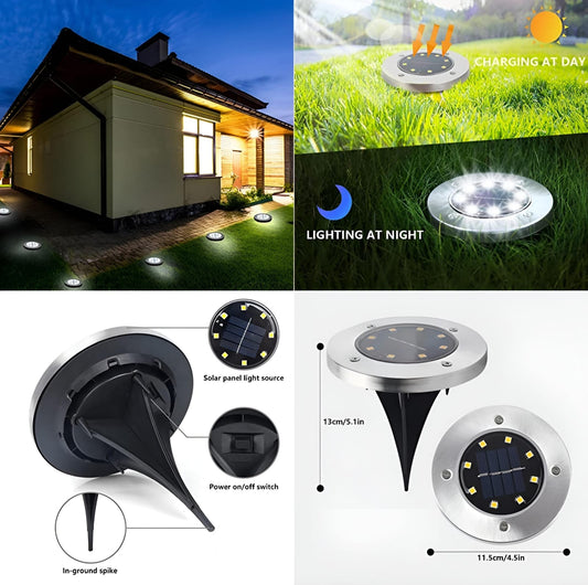 ☀️ Solar Ground Light