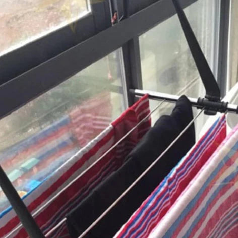 👚 Space Saving Clothes Line – Dry Smart, Live Free!