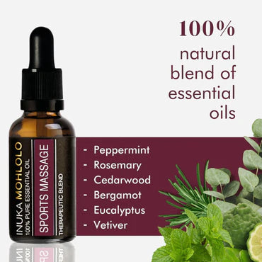 💆‍♂️ Sports Massage Oil – Natural Relief for Active Muscles 🌿