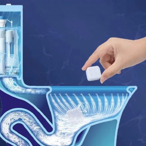 🚽 Toilet Bowl Cleaning Tablets – Pack of 12