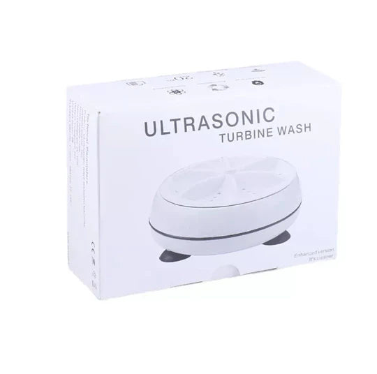 🌀👕 Ultra Sonic Turbine Mini Washing Machine