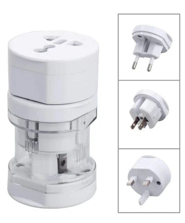 🌍🔌 Universal Travel Adapter – All-in-One Convenience!