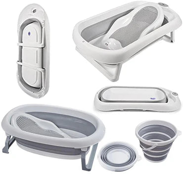 🛁 Versatile Folding Baby Bath Tub