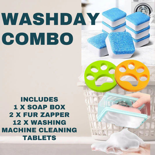 🧼 Washday Combo – All-in-One Laundry Essentials!