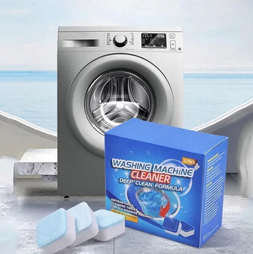 🧽 Washing Machine Cleaning Tablets – 12 Pack