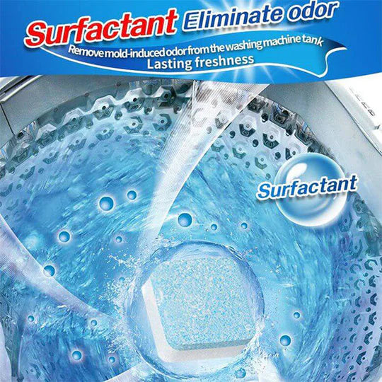 🧽 Washing Machine Cleaning Tablets – 12 Pack