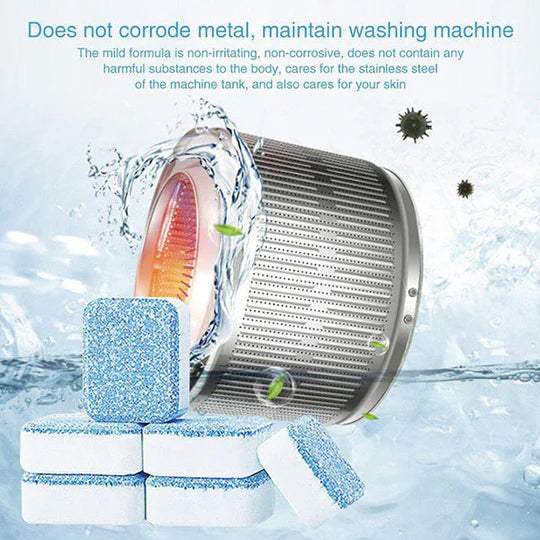 🧽 Washing Machine Cleaning Tablets – 12 Pack