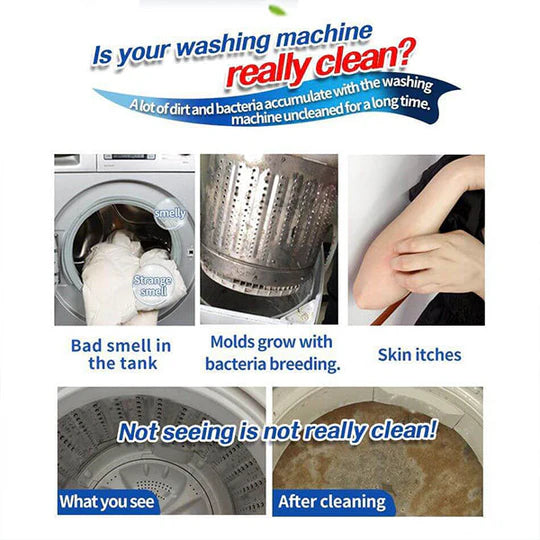 🧽 Washing Machine Cleaning Tablets – 12 Pack