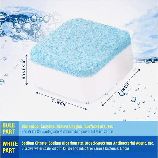 🧽 Washing Machine Cleaning Tablets – 12 Pack