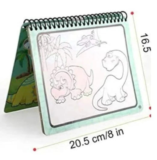 🖍️ Reusable Water Doodle Book – Mess-Free Magic for Little Creators!