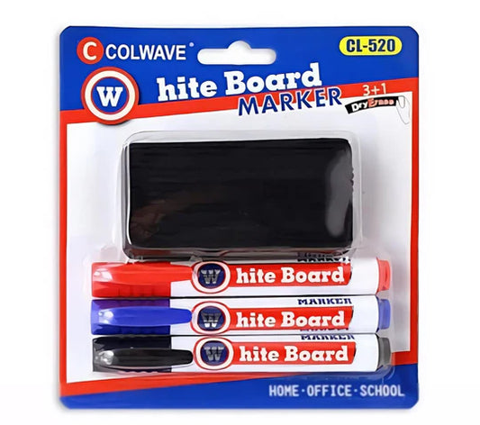 🖊️ Whiteboard Marker Set – All-in-One!