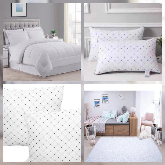 🛏️ Bedroom Basics Combo – Complete 10 Piece Set