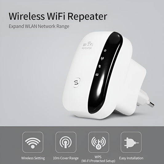 📶 WiFi Repeater – Boost Your Signal Anywhere!