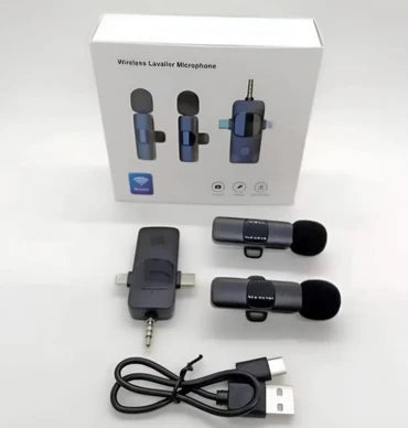 🎤✨ Wireless Dual Microphone System