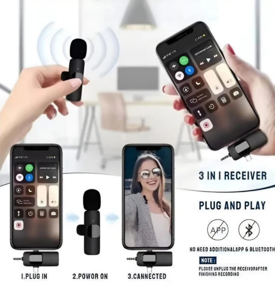 🎤✨ Wireless Dual Microphone System