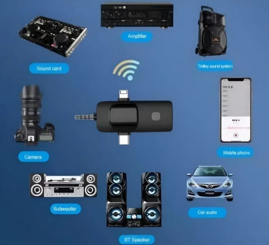 🎤✨ Wireless Dual Microphone System