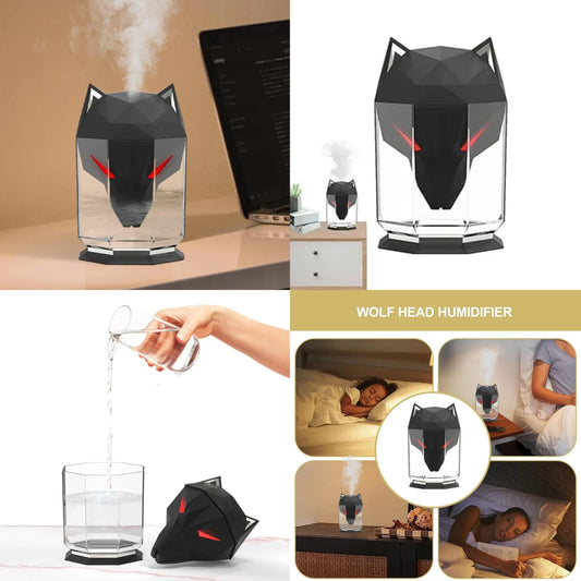 🐺 Wolf Design Humidifier – Stylish & Functional
